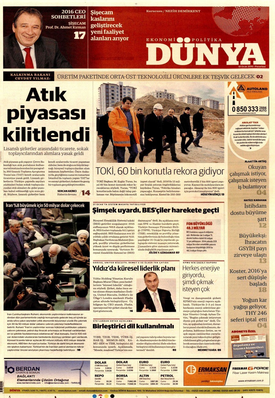 Gazeteler bugün ne yazdı? - 836