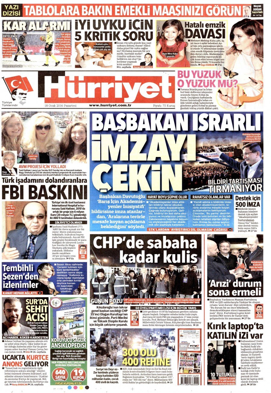 Gazeteler bugün ne yazdı? - 620