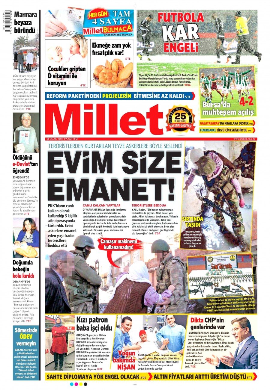 Gazeteler bugün ne yazdı? - 532