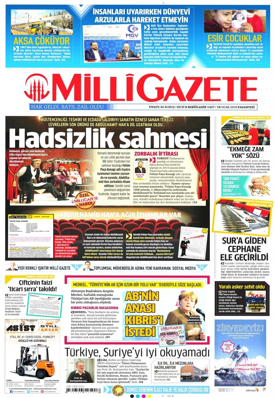 Gazeteler bugün ne yazdı? - 509