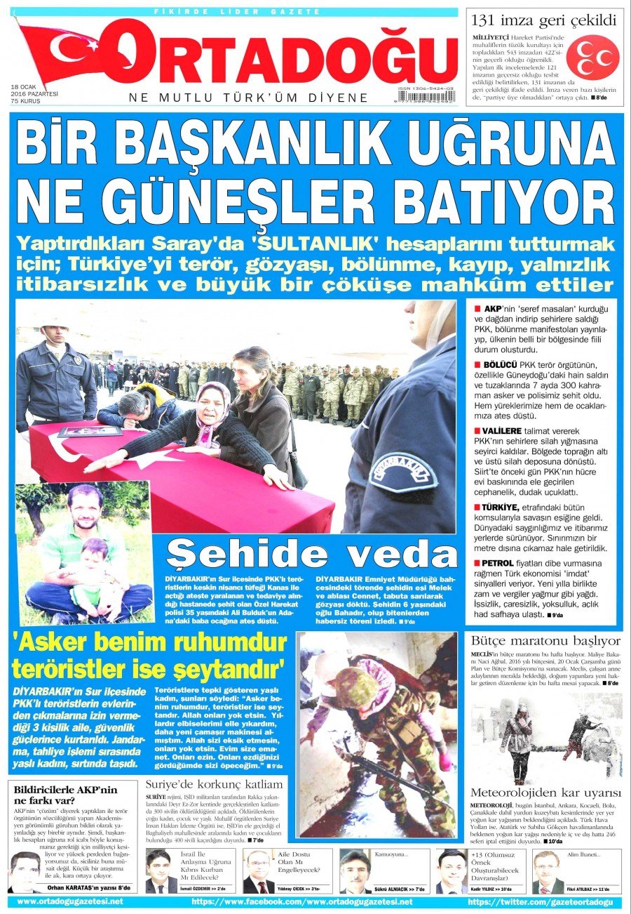 Gazeteler bugün ne yazdı? - 803