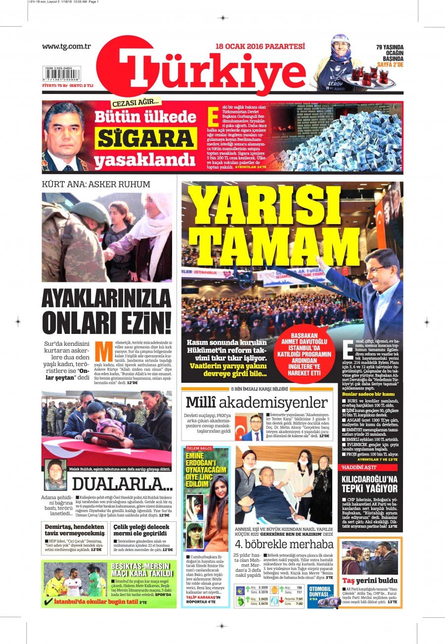 Gazeteler bugün ne yazdı? - 644