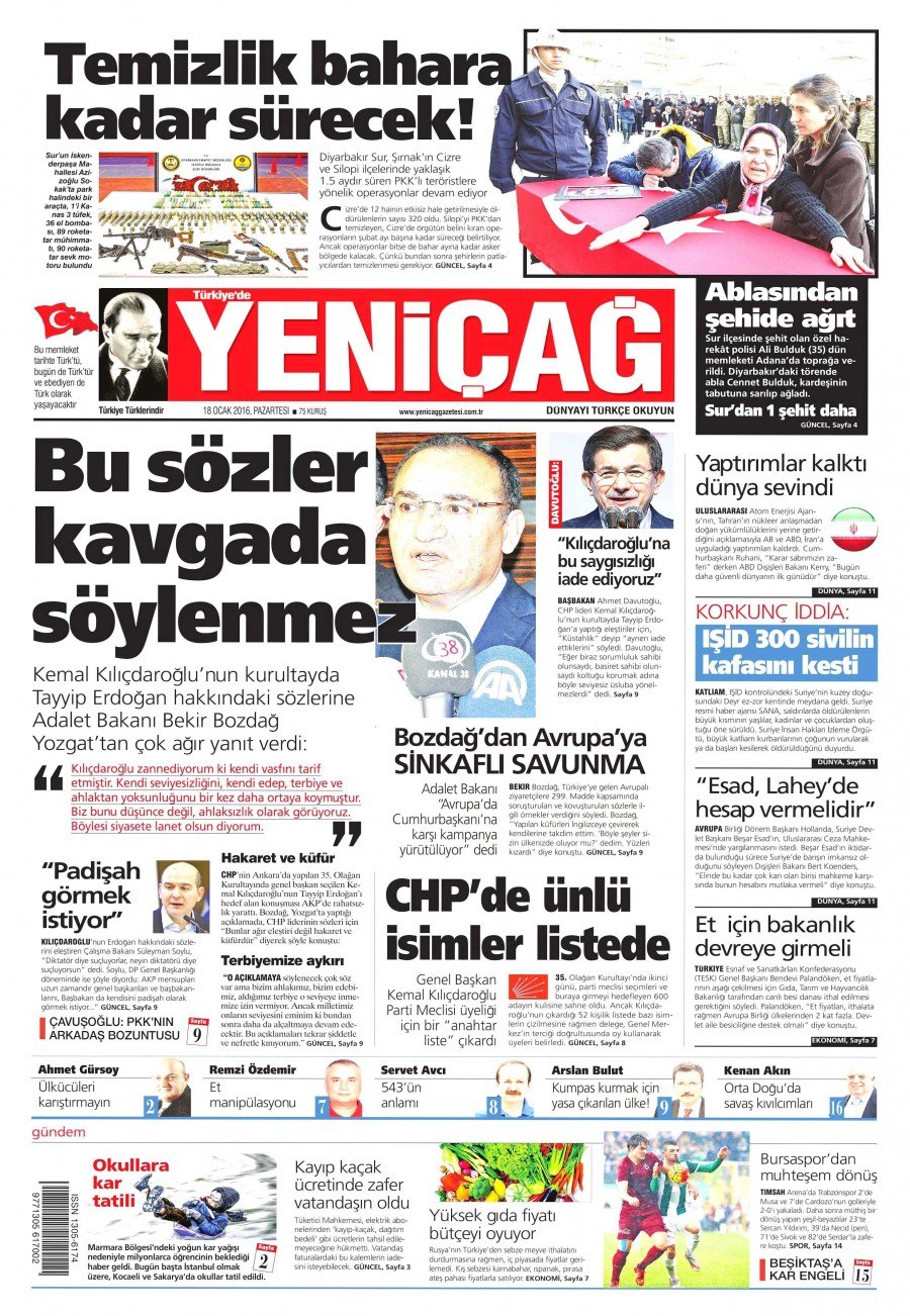Gazeteler bugün ne yazdı? - 744