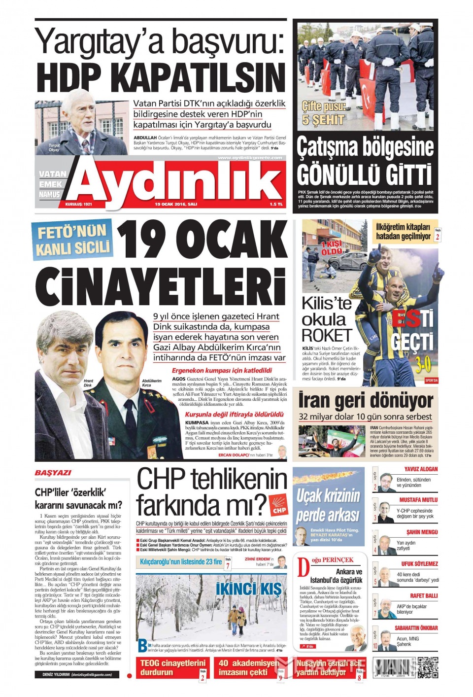 Gazeteler bugün ne yazdı? - 733