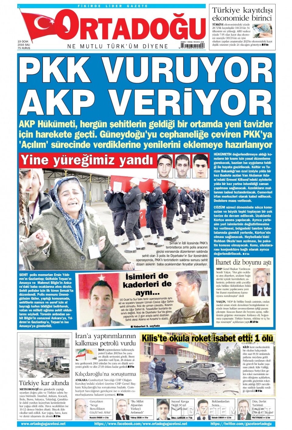 Gazeteler bugün ne yazdı? - 780