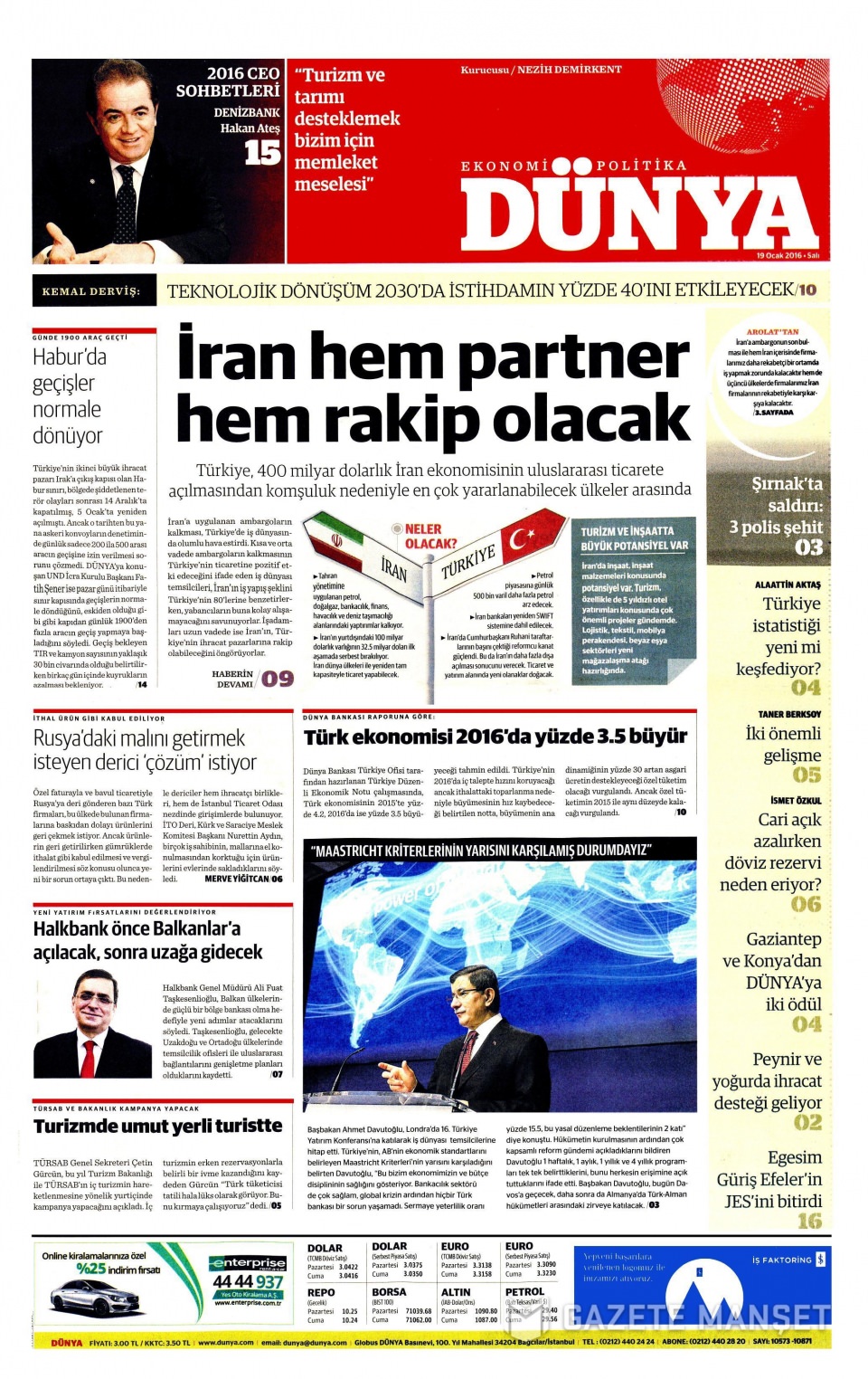 Gazeteler bugün ne yazdı? - 773