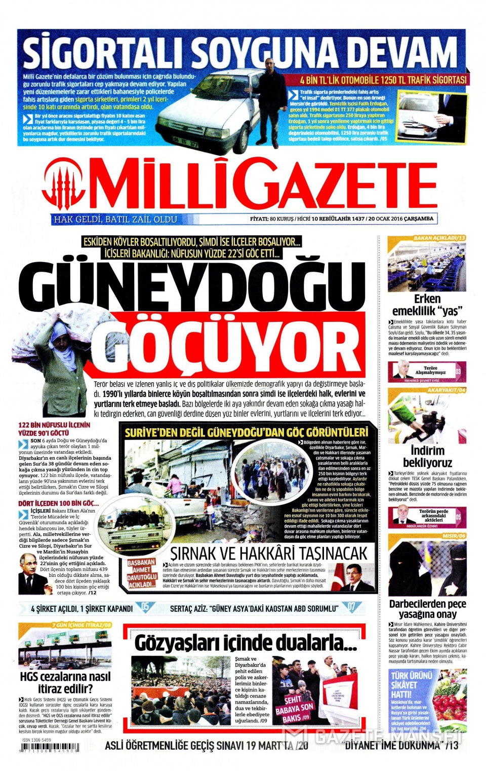 Gazeteler bugün ne yazdı? - 20