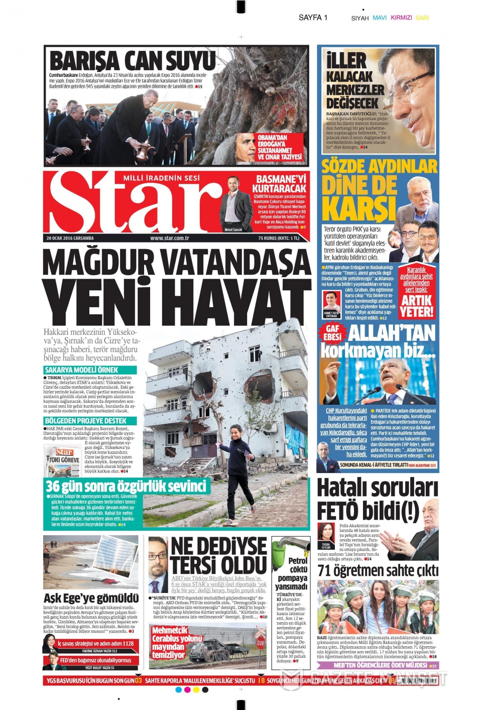 Gazeteler bugün ne yazdı? - 15