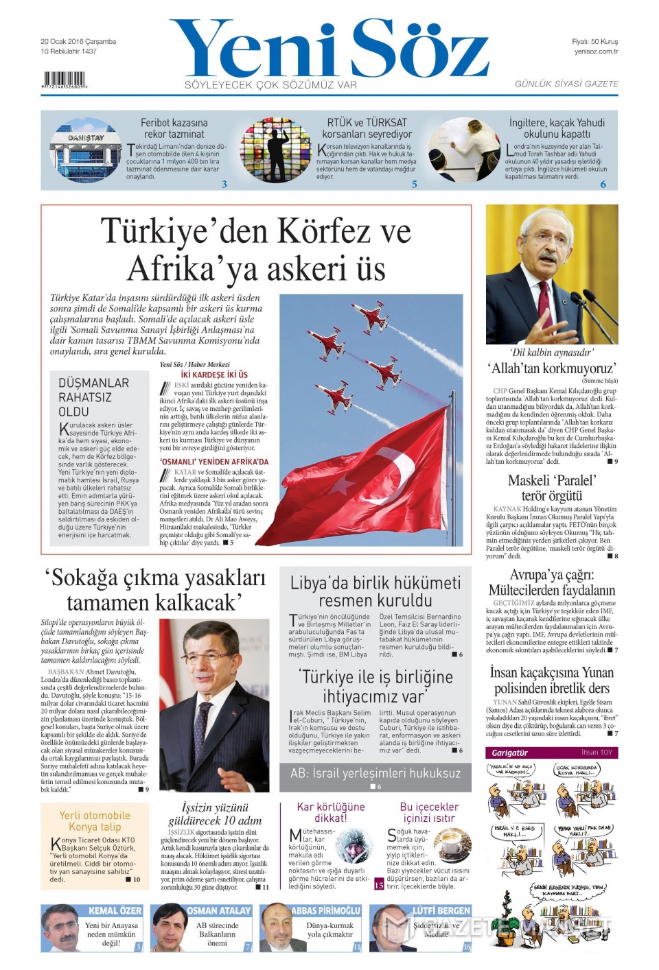 Gazeteler bugün ne yazdı? - 14