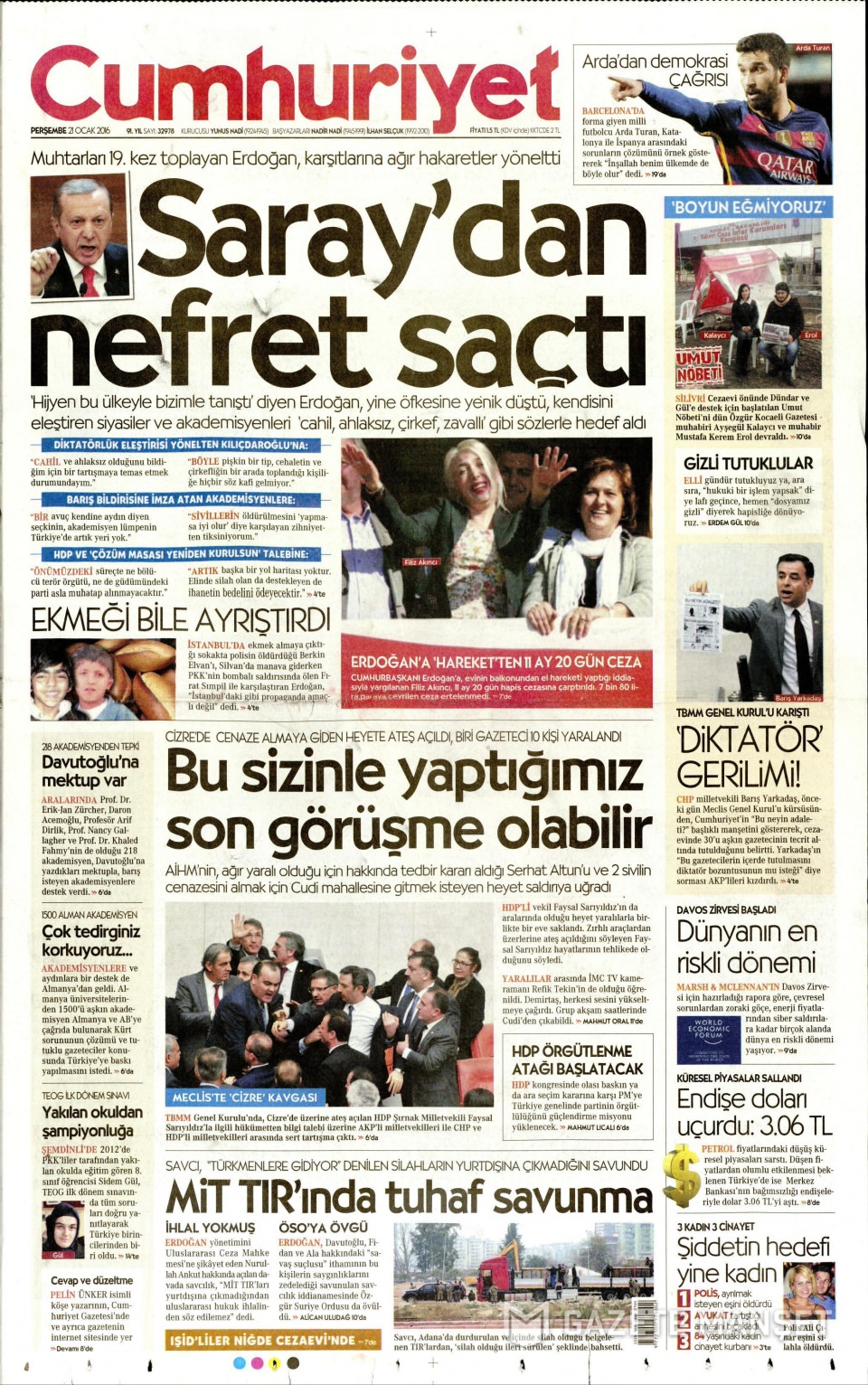 Gazeteler bugün ne yazdı? - 27