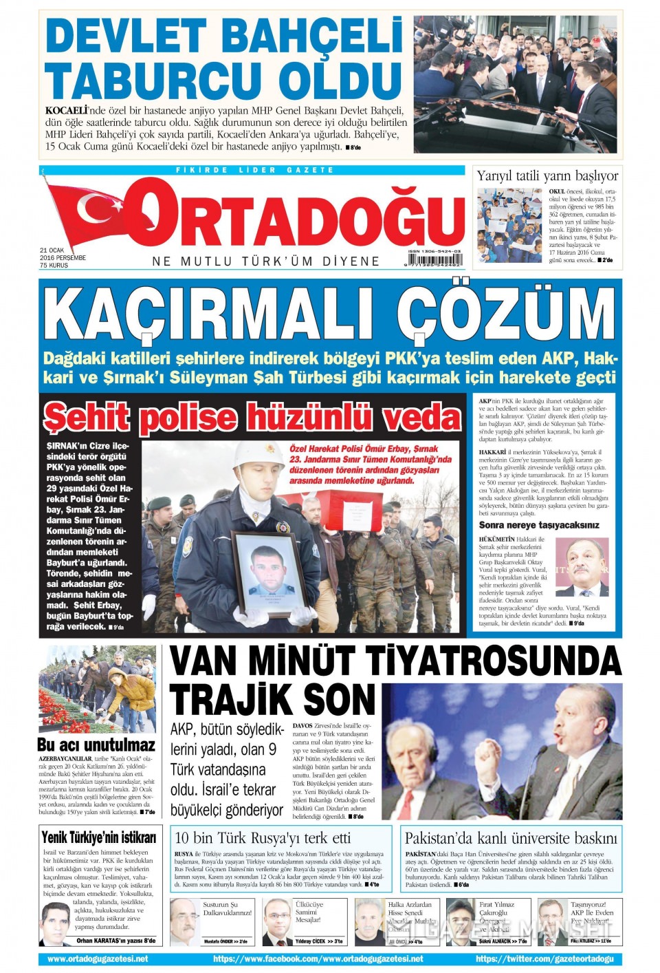 Gazeteler bugün ne yazdı? - 6