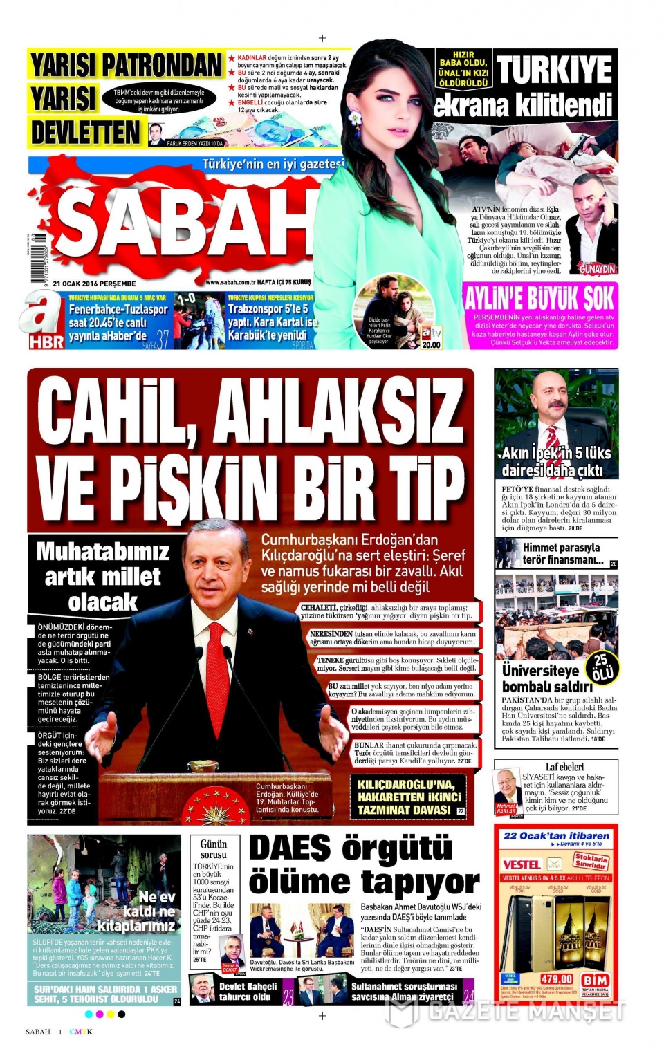 Gazeteler bugün ne yazdı? - 14