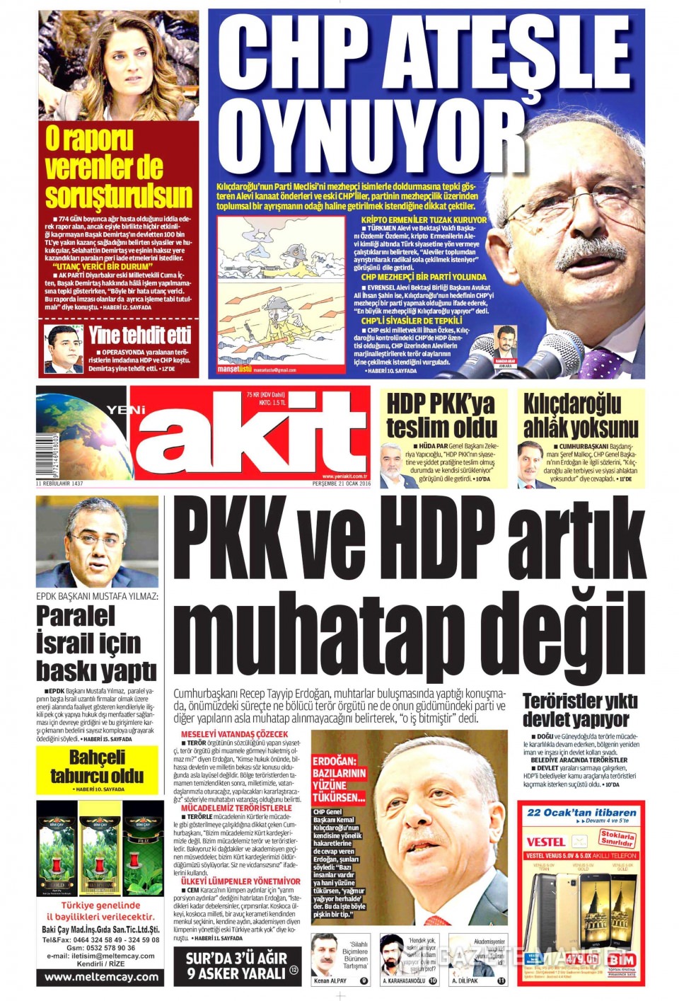 Gazeteler bugün ne yazdı? - 26