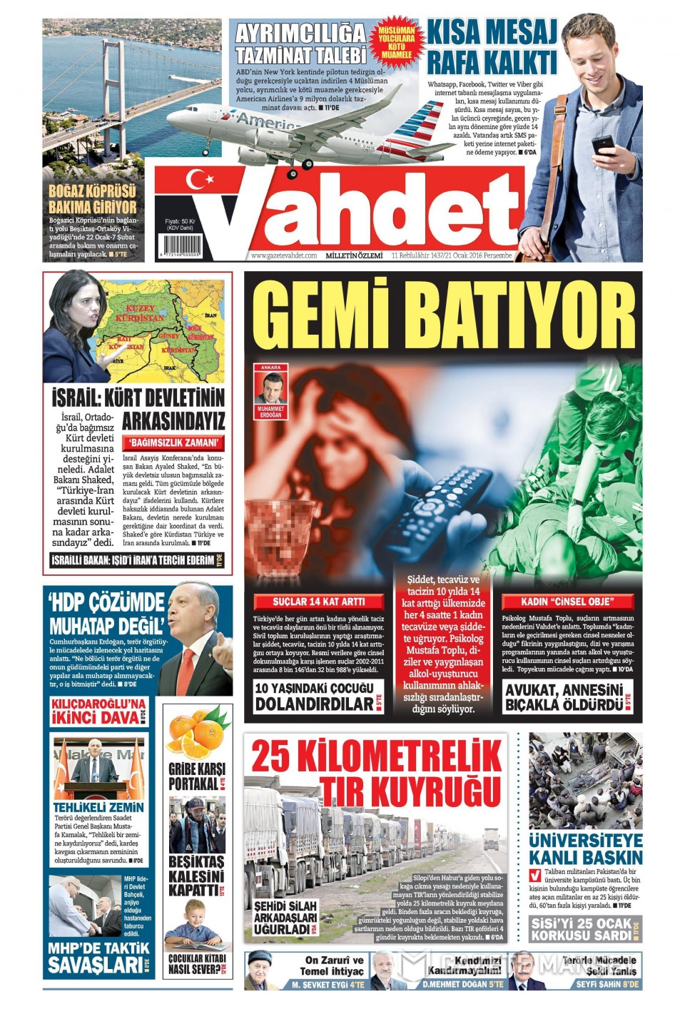 Gazeteler bugün ne yazdı? - 2