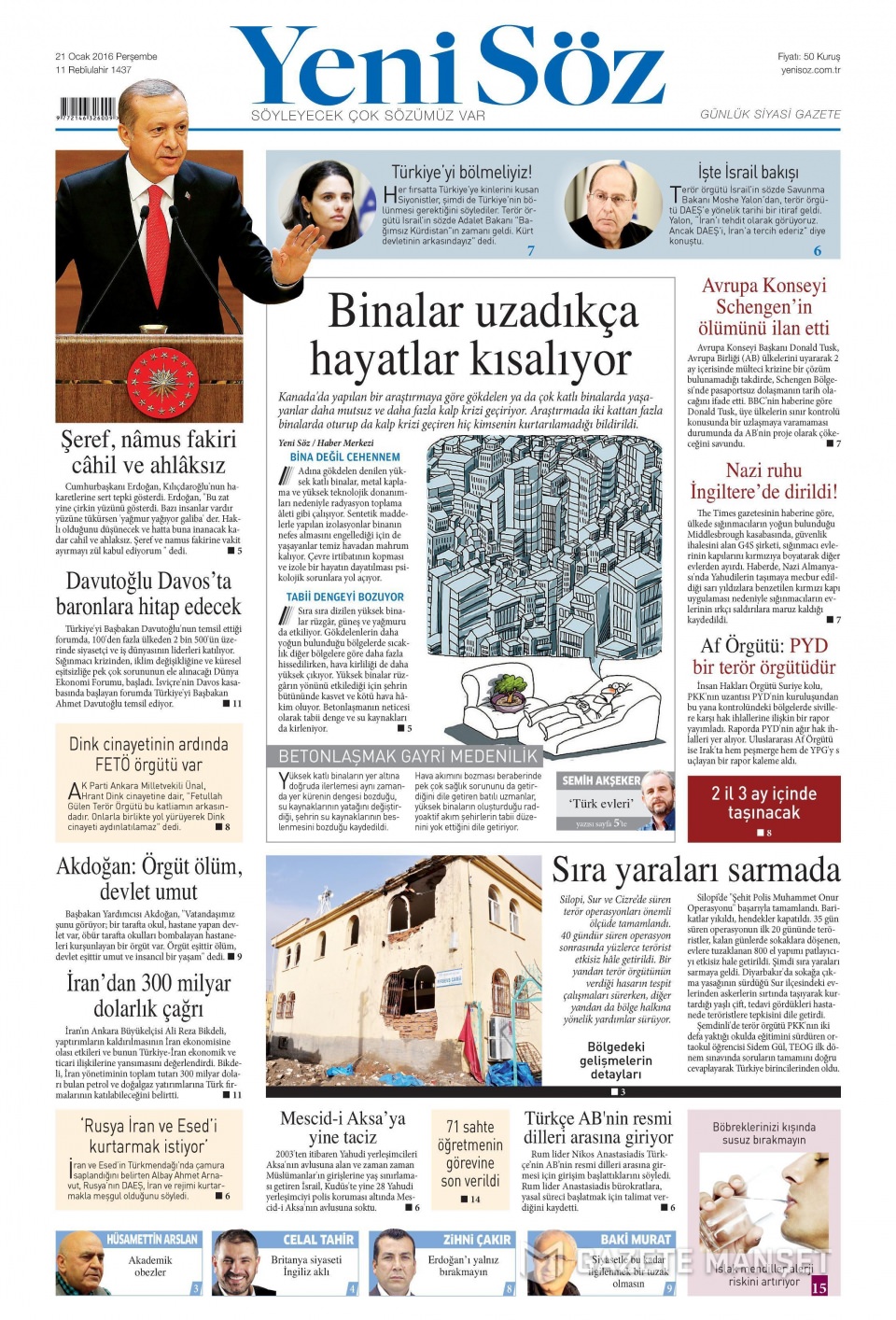 Gazeteler bugün ne yazdı? - 10