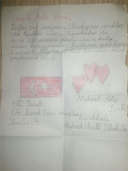 Öğrencilerinden, Sur'daki polis ve askerlere yemek - 8