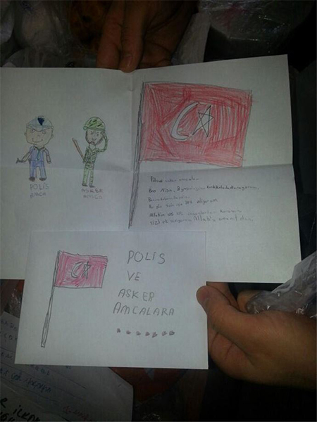 Öğrencilerinden, Sur'daki polis ve askerlere yemek - 7