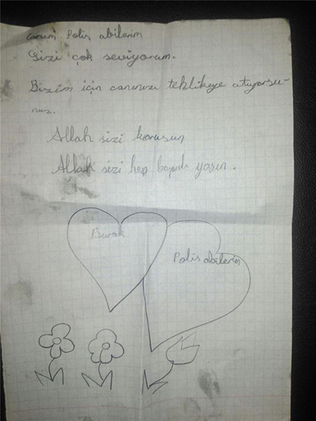 Öğrencilerinden, Sur'daki polis ve askerlere yemek - 6