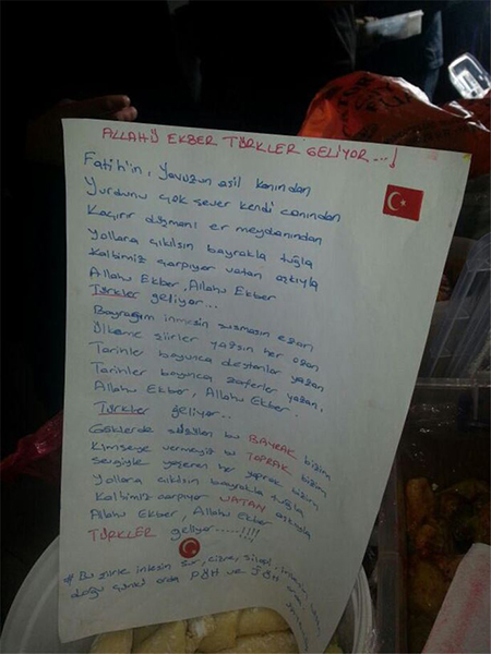 Öğrencilerinden, Sur'daki polis ve askerlere yemek - 4