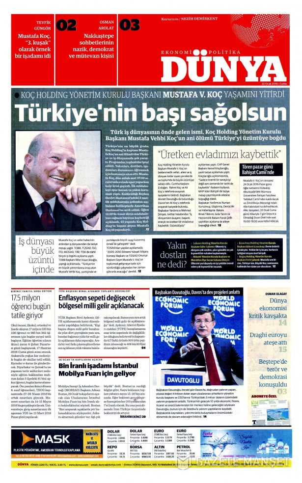 Gazeteler bugün ne yazdı? - 642