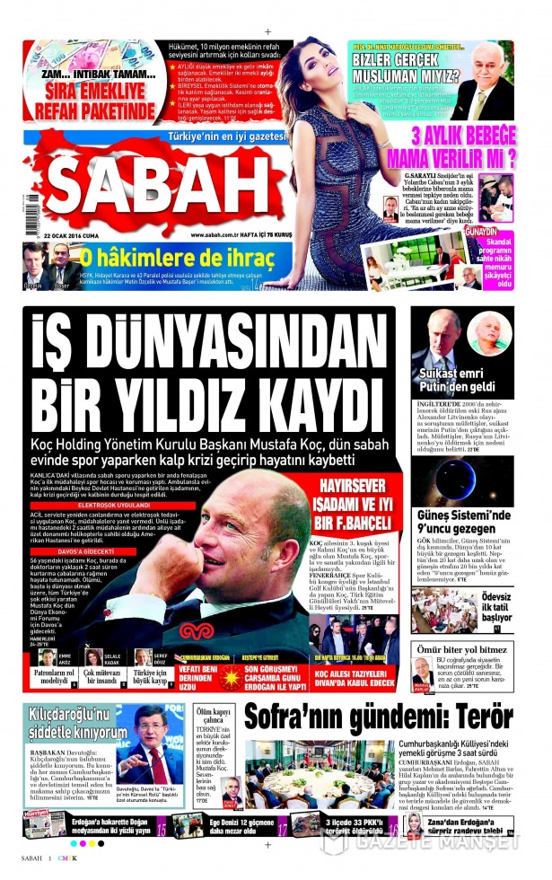 Gazeteler bugün ne yazdı? - 773