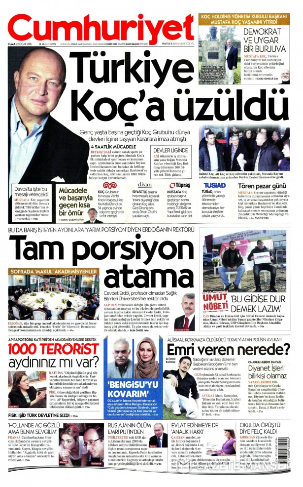 Gazeteler bugün ne yazdı? - 734