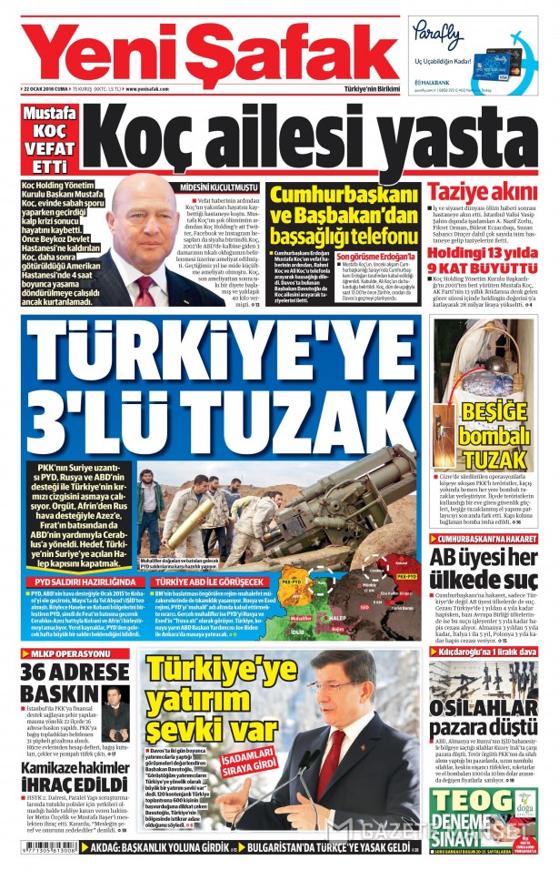 Gazeteler bugün ne yazdı? - 853