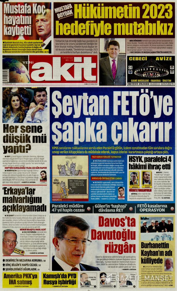 Gazeteler bugün ne yazdı? - 934