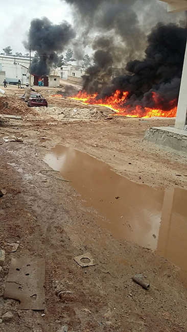 Rus uçakları Babul Hava'yı bombaladı - 1