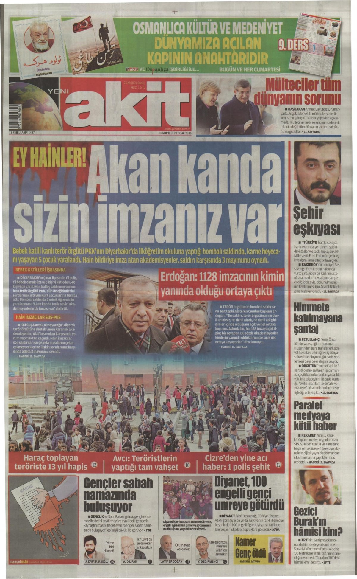 Gazeteler bugün ne yazdı? - 503