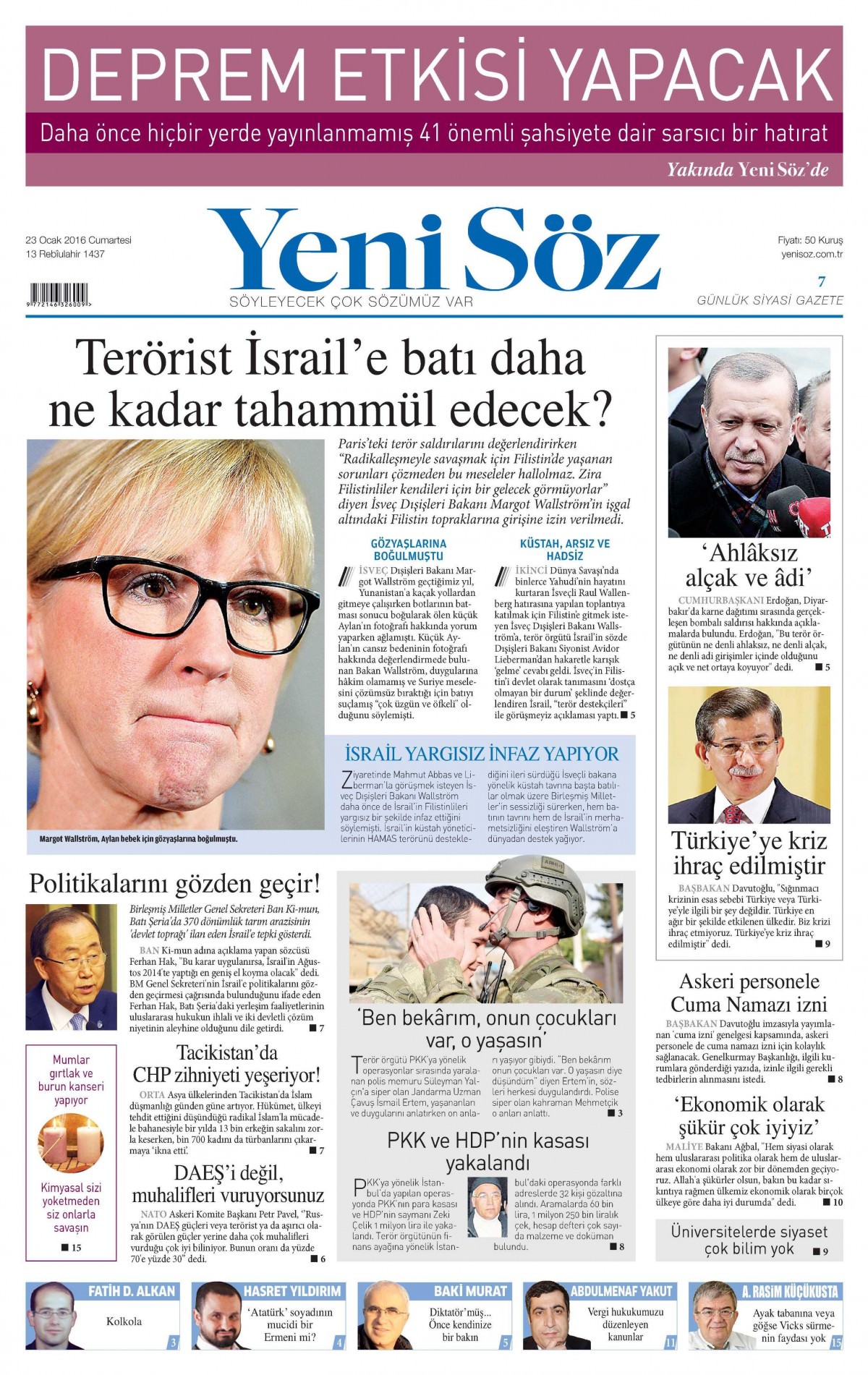 Gazeteler bugün ne yazdı? - 587