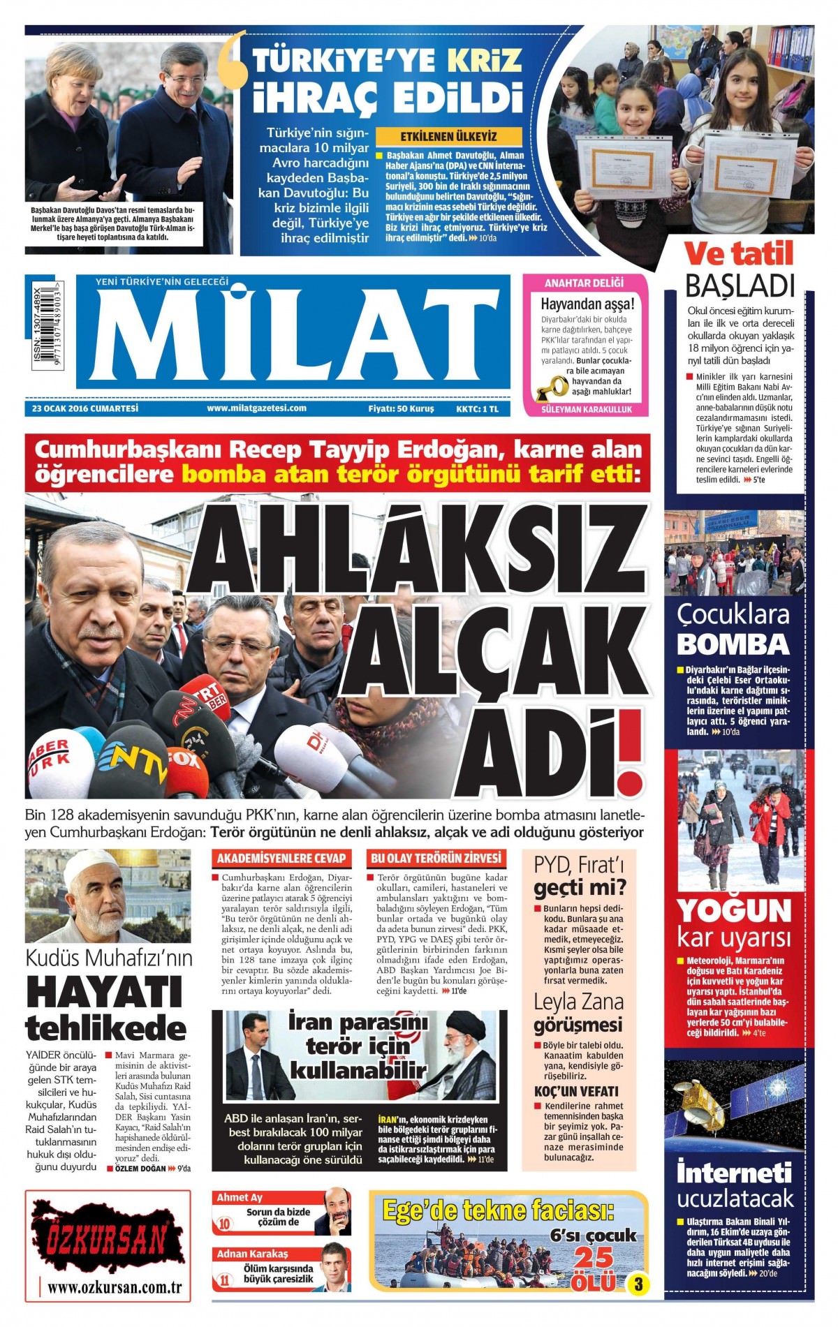 Gazeteler bugün ne yazdı? - 583