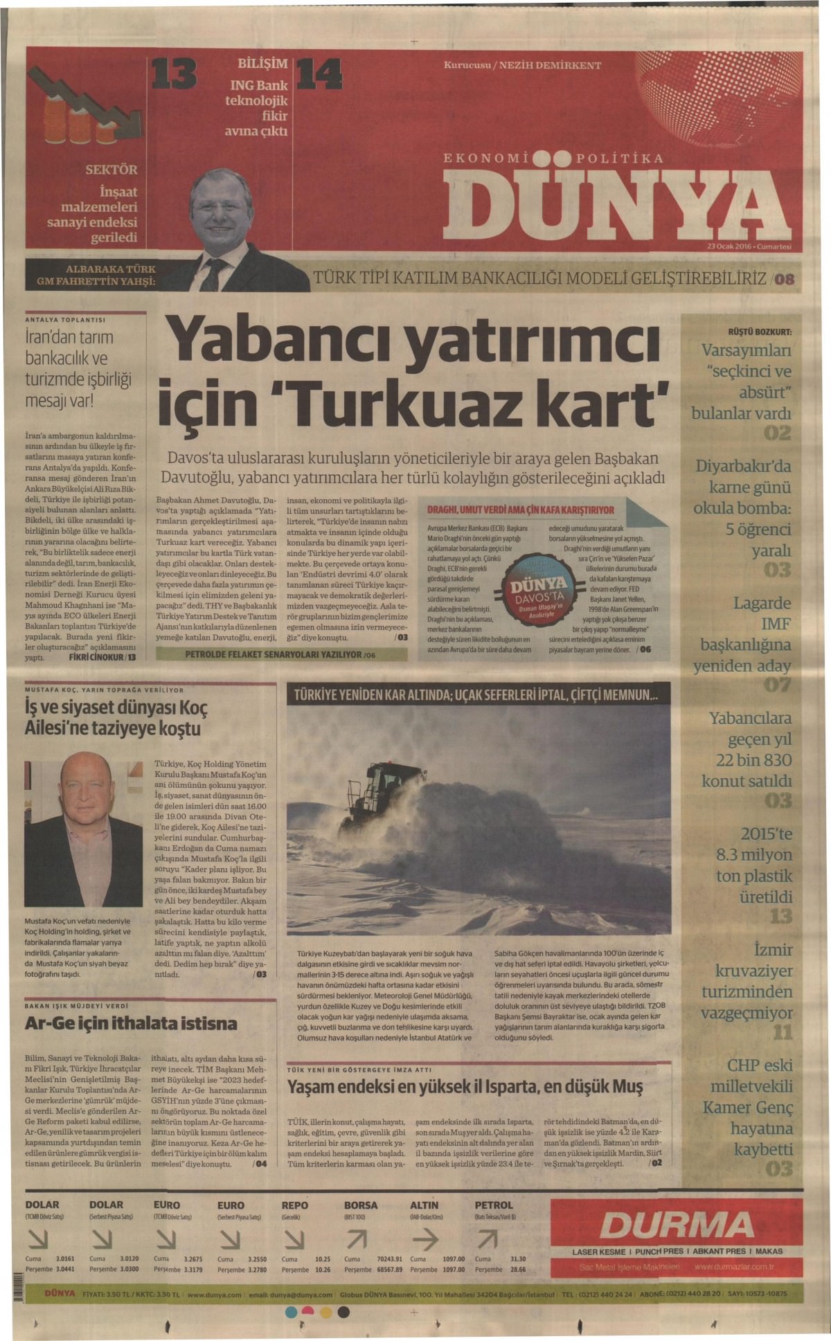 Gazeteler bugün ne yazdı? - 884