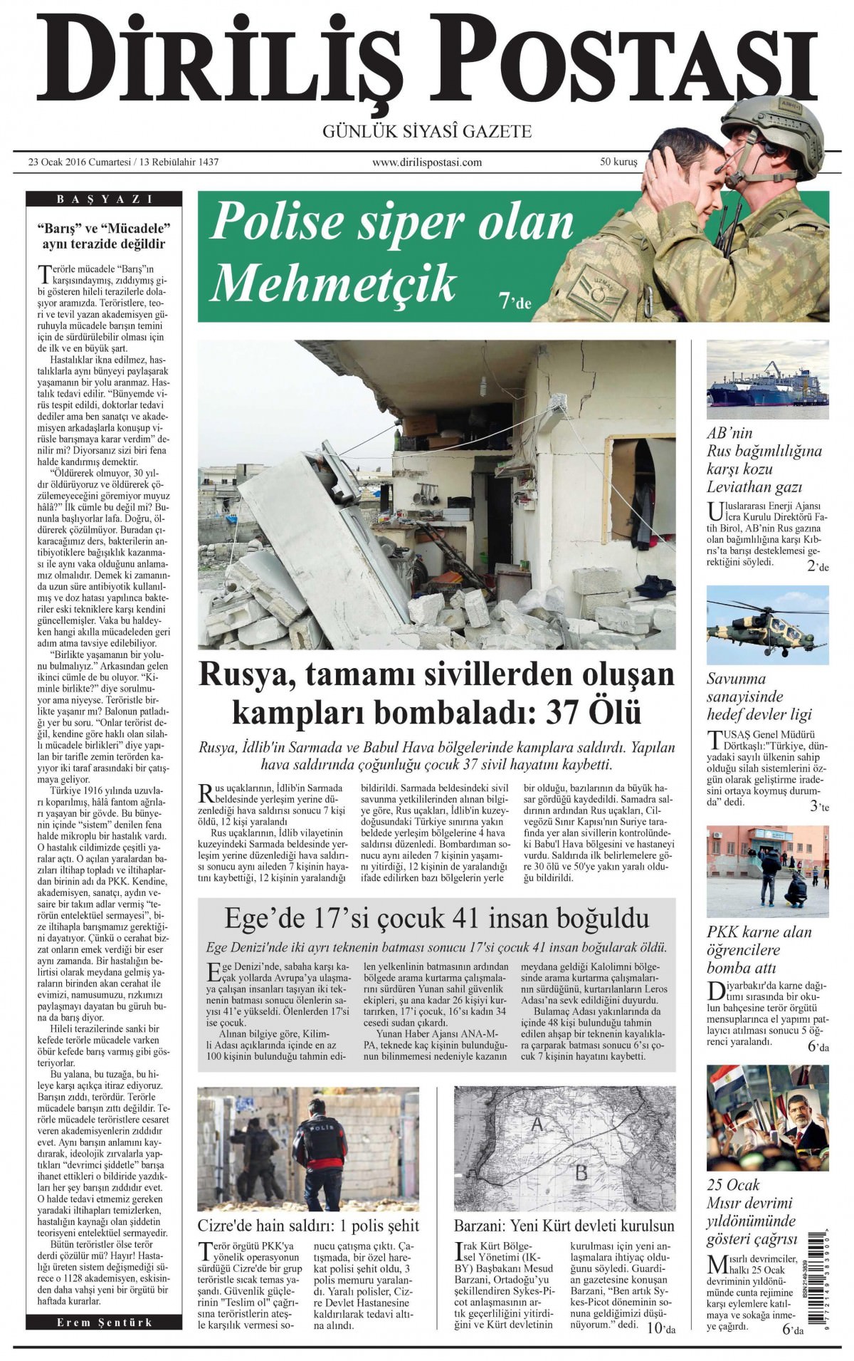 Gazeteler bugün ne yazdı? - 834