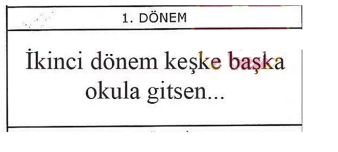 Öğretmenlerden komik karne yorumları - 890