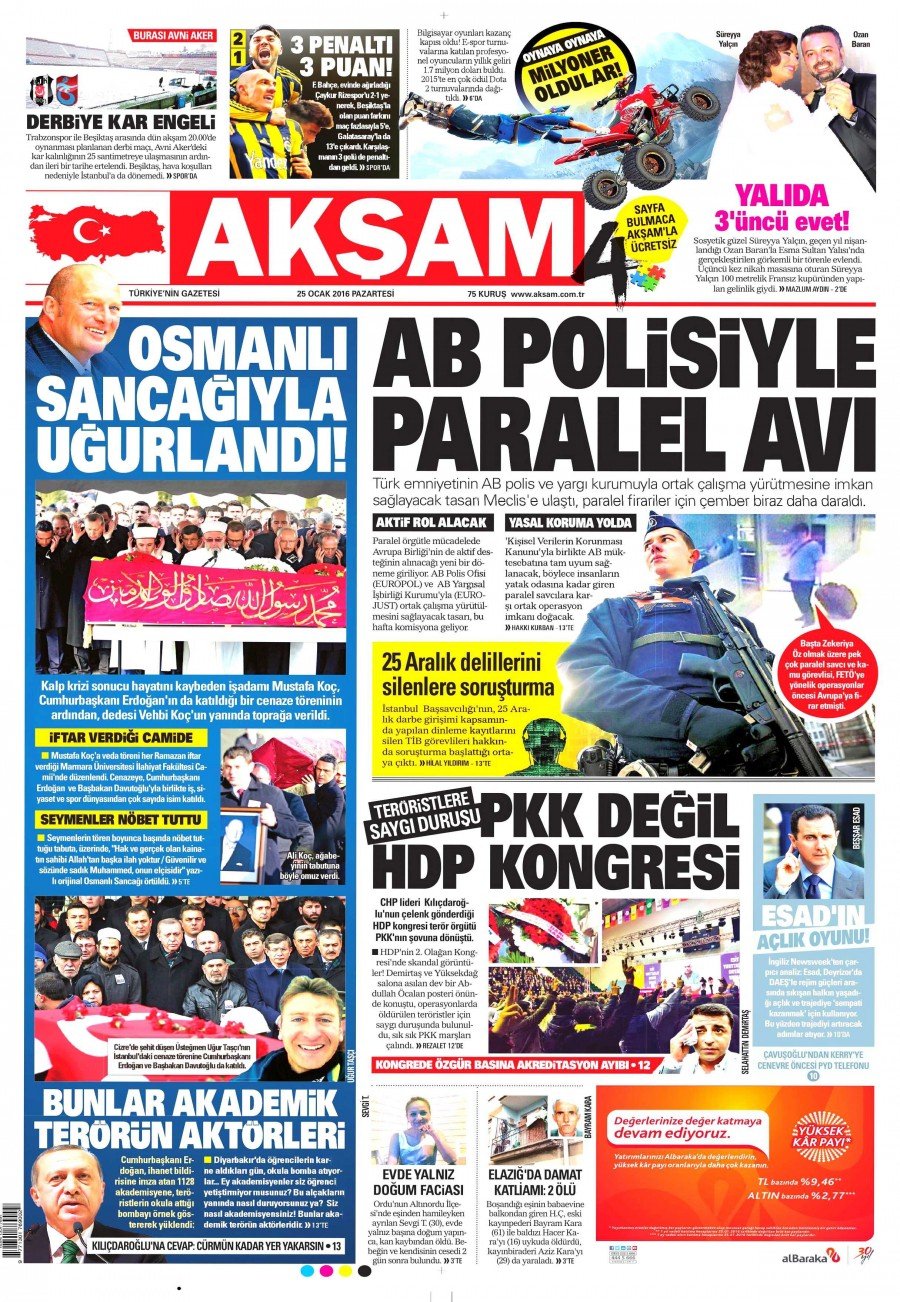 Gazeteler bugün ne yazdı? - 15