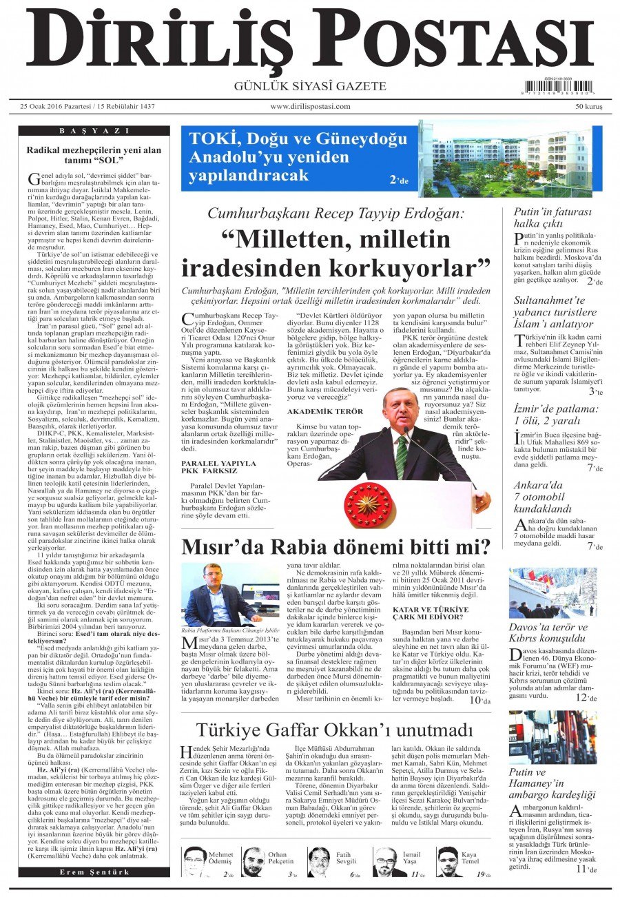 Gazeteler bugün ne yazdı? - 21