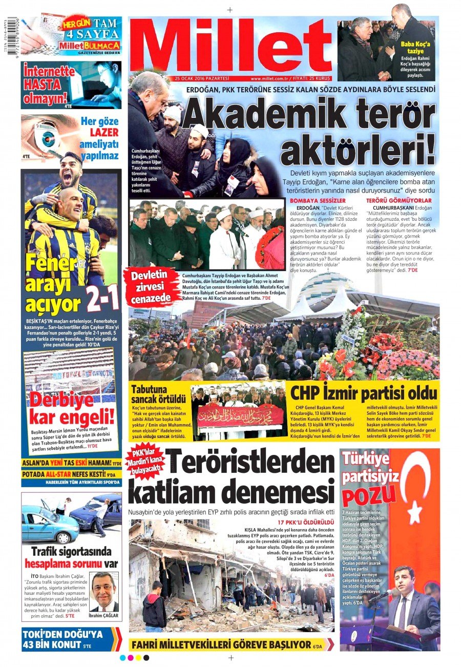 Gazeteler bugün ne yazdı? - 29