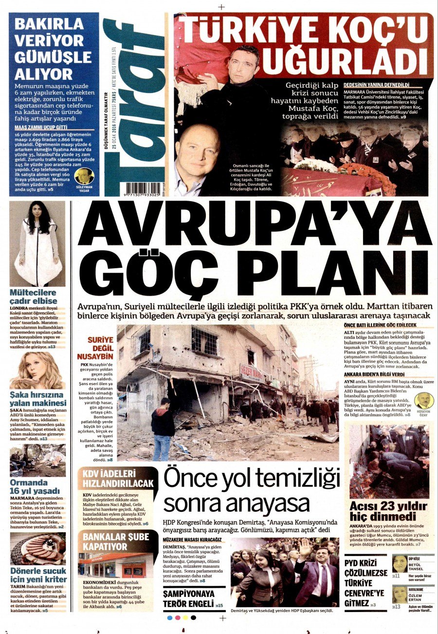 Gazeteler bugün ne yazdı? - 20