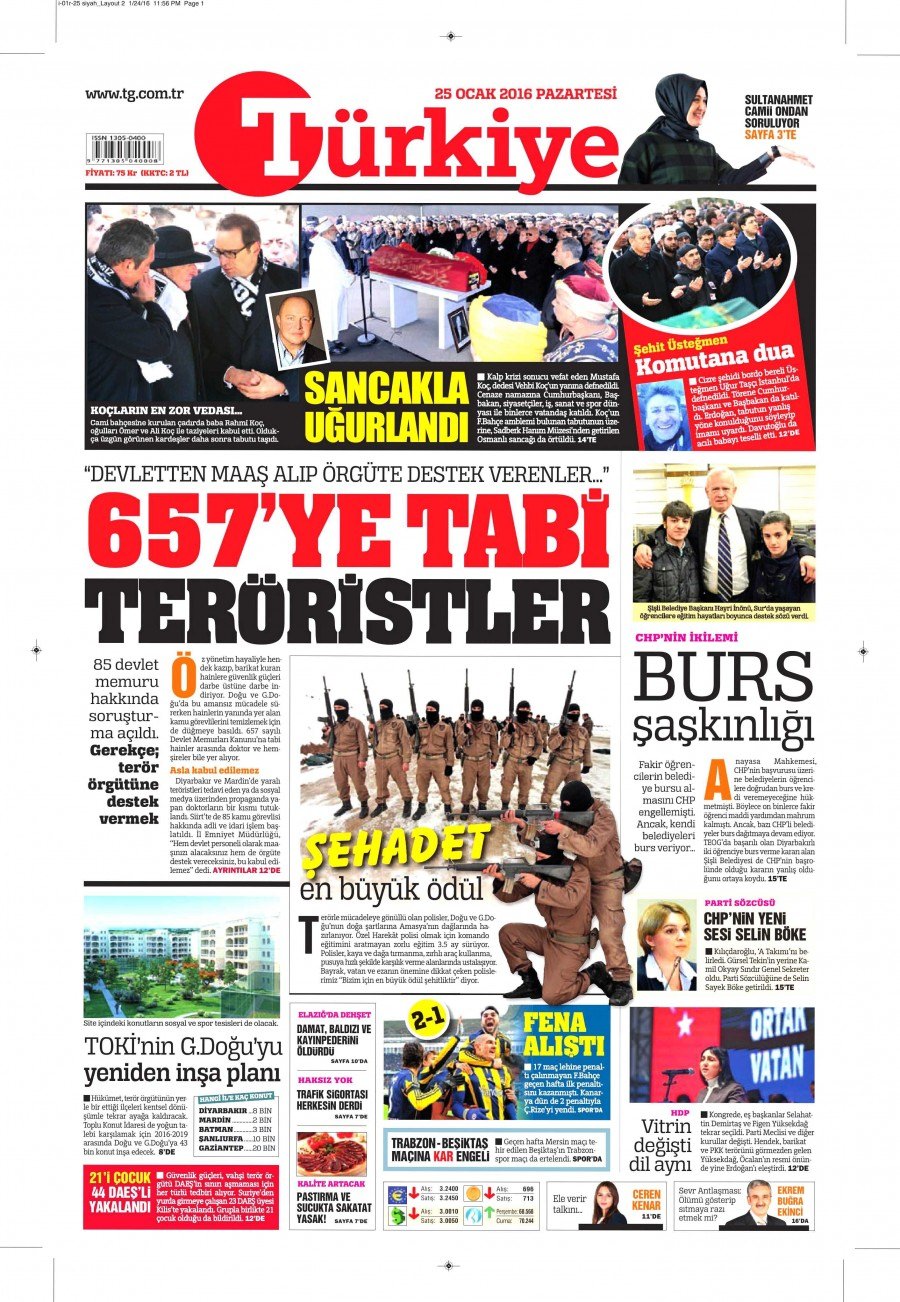 Gazeteler bugün ne yazdı? - 13