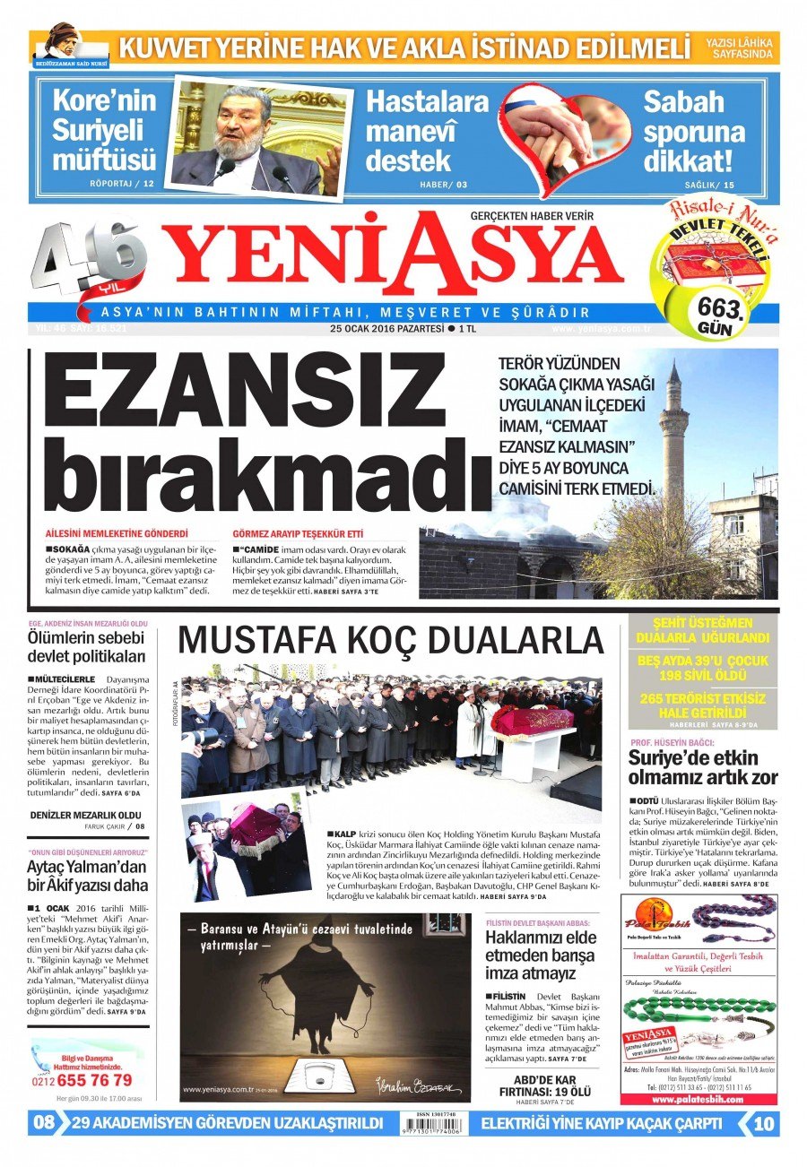 Gazeteler bugün ne yazdı? - 9