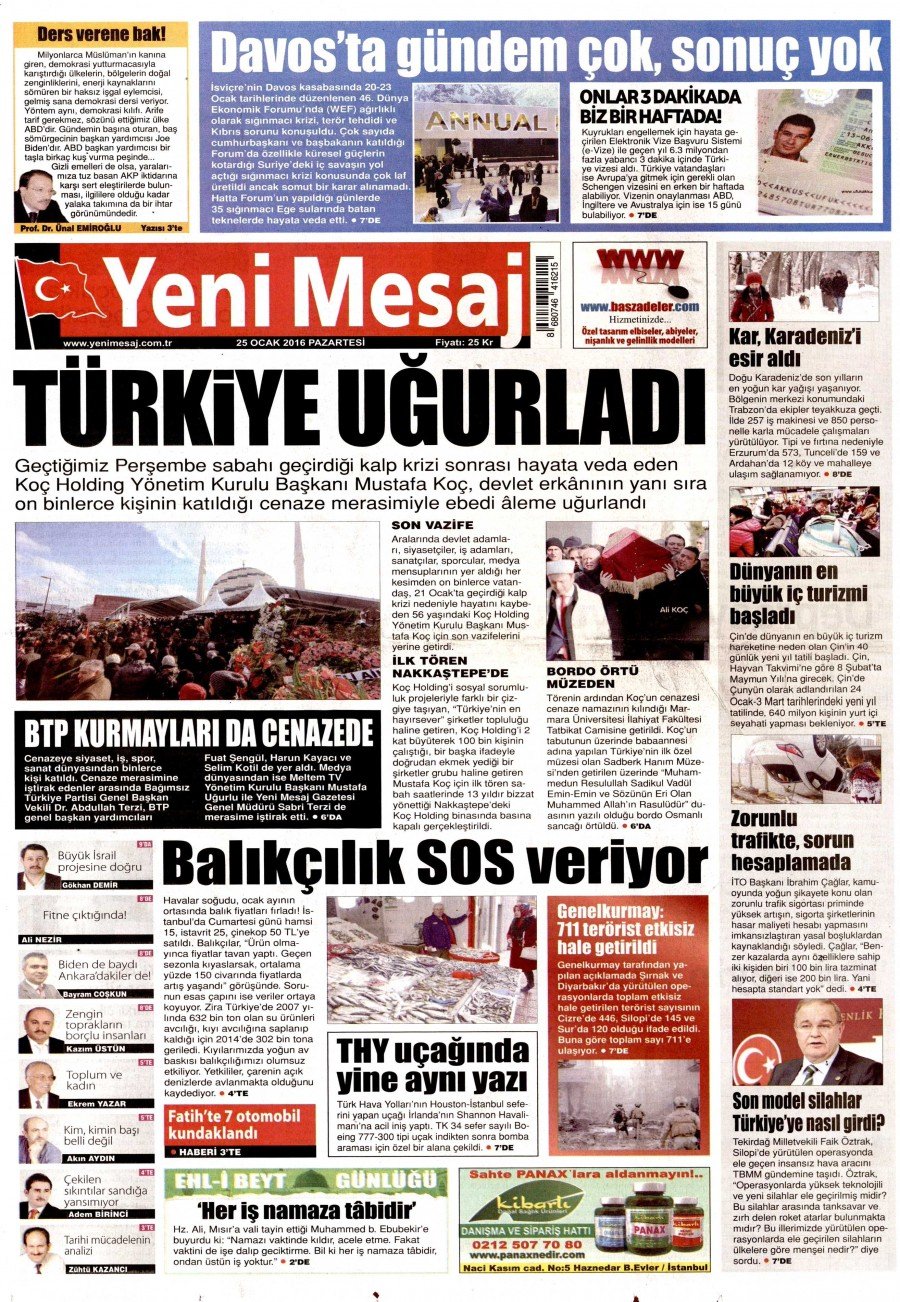 Gazeteler bugün ne yazdı? - 5