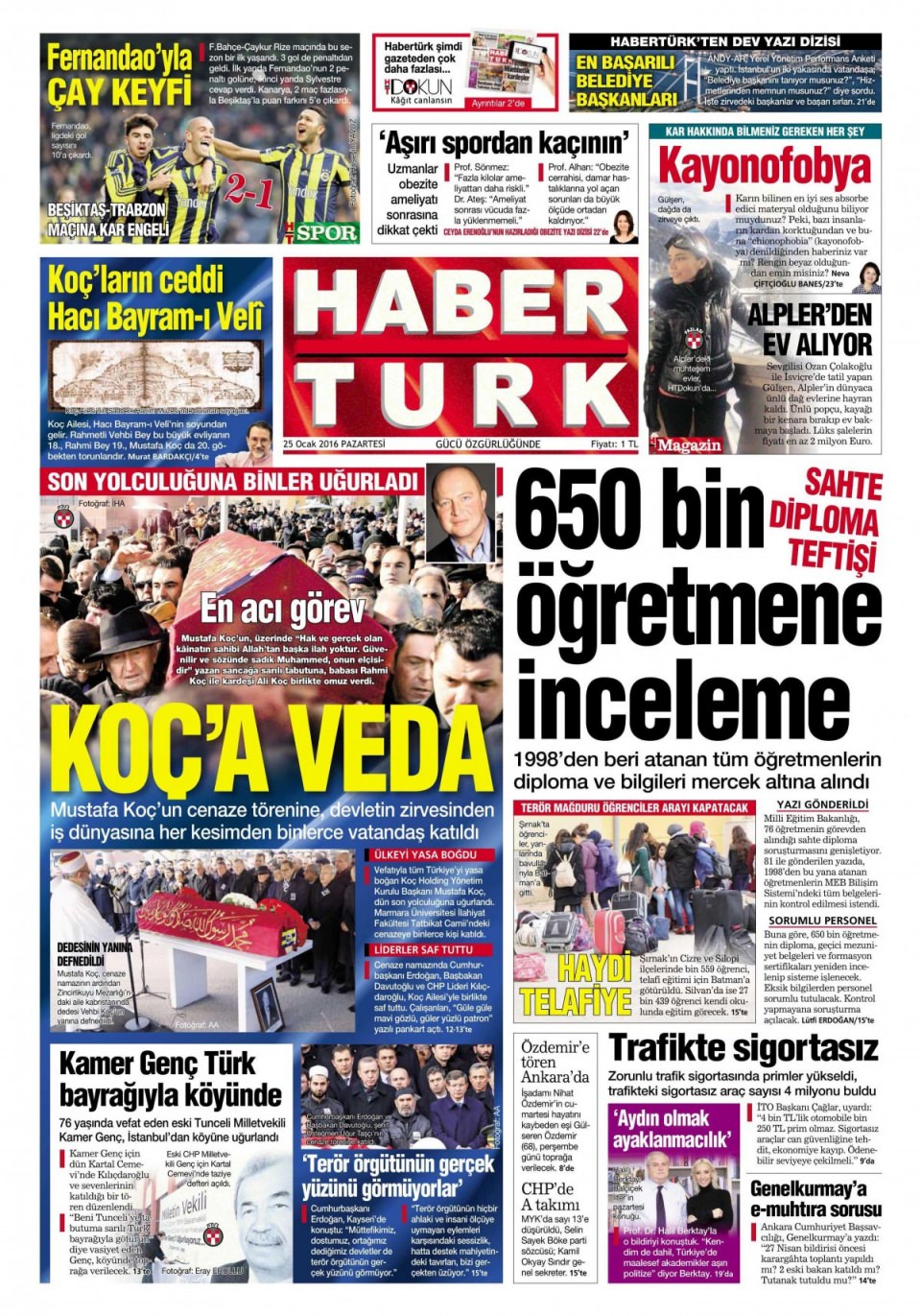 Gazeteler bugün ne yazdı? - 6