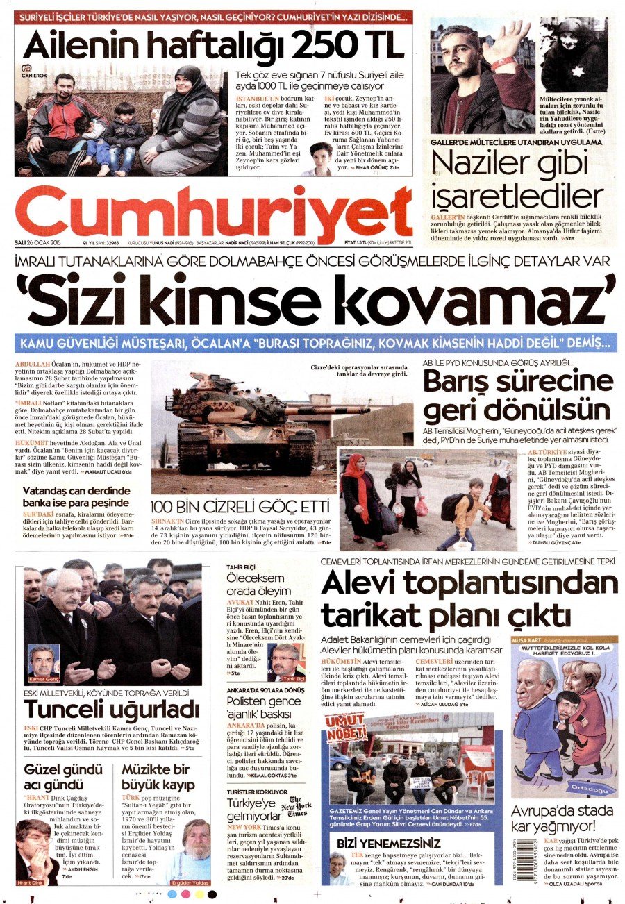 Gazeteler bugün ne yazdı? - 25