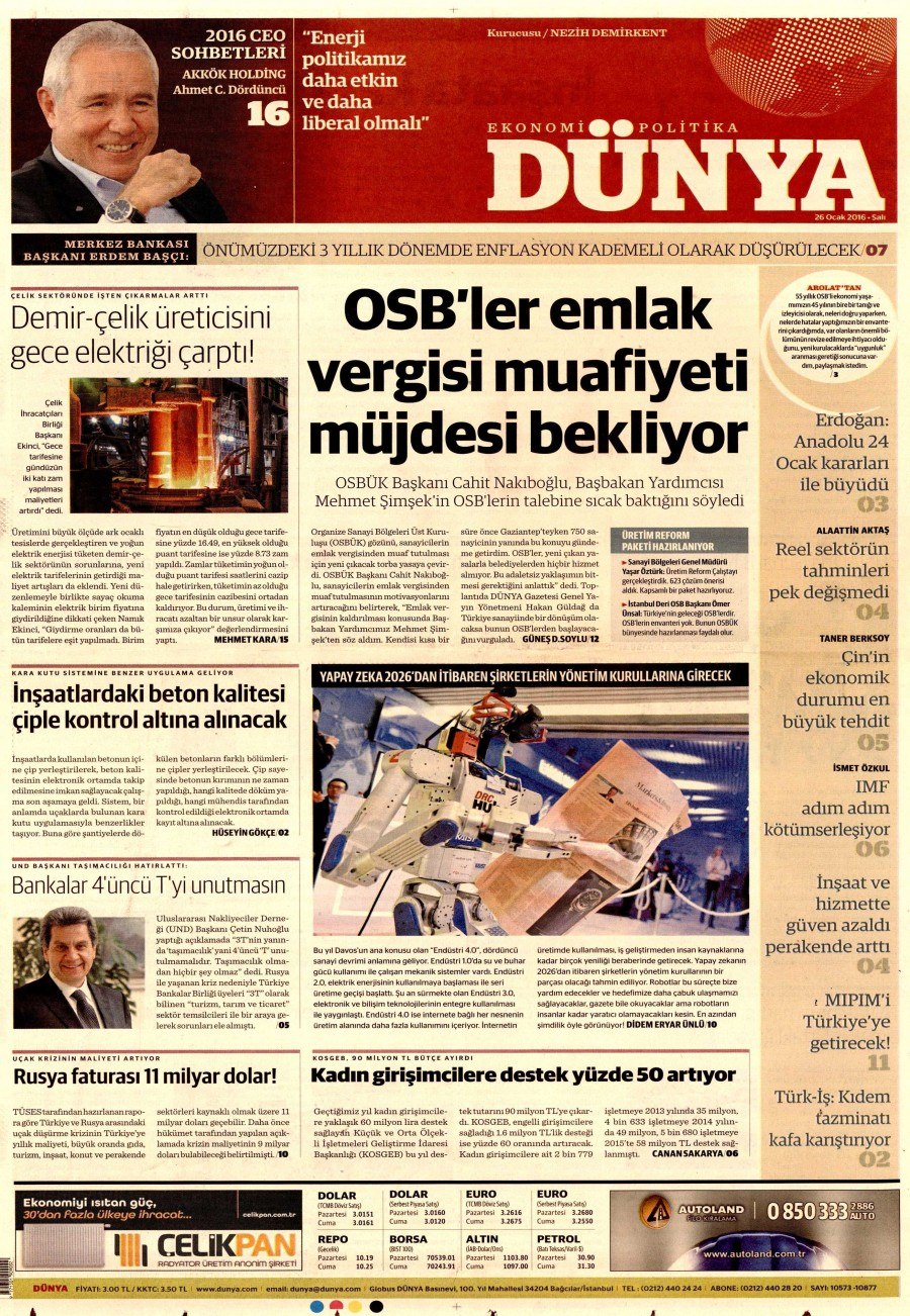 Gazeteler bugün ne yazdı? - 2