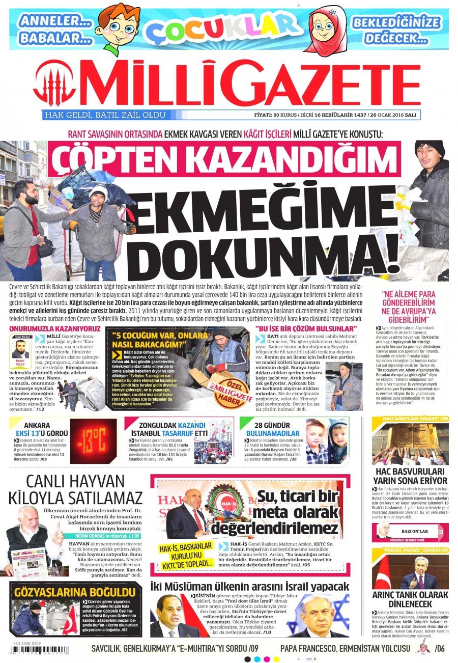 Gazeteler bugün ne yazdı? - 26