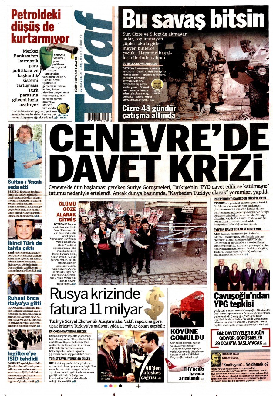 Gazeteler bugün ne yazdı? - 28