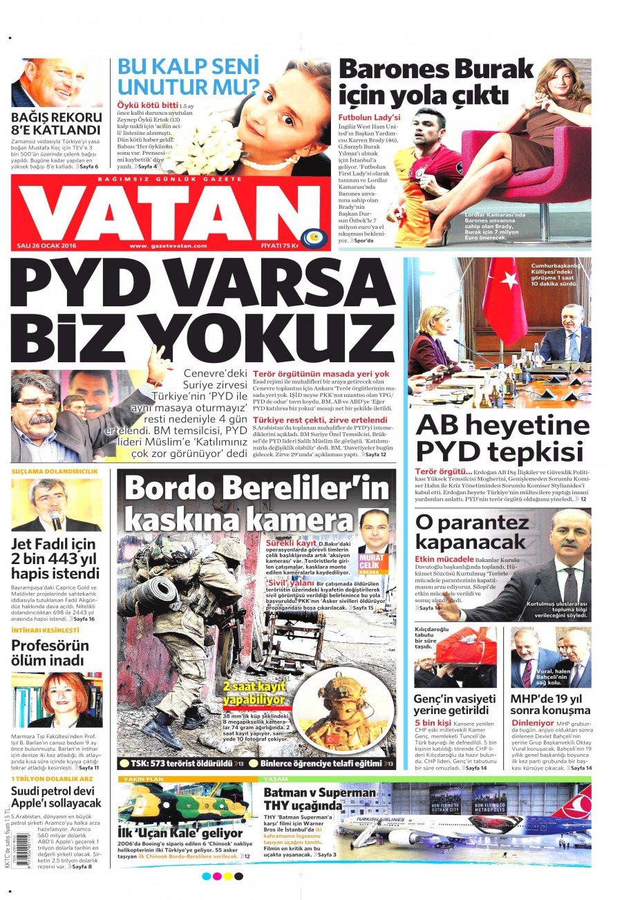 Gazeteler bugün ne yazdı? - 13