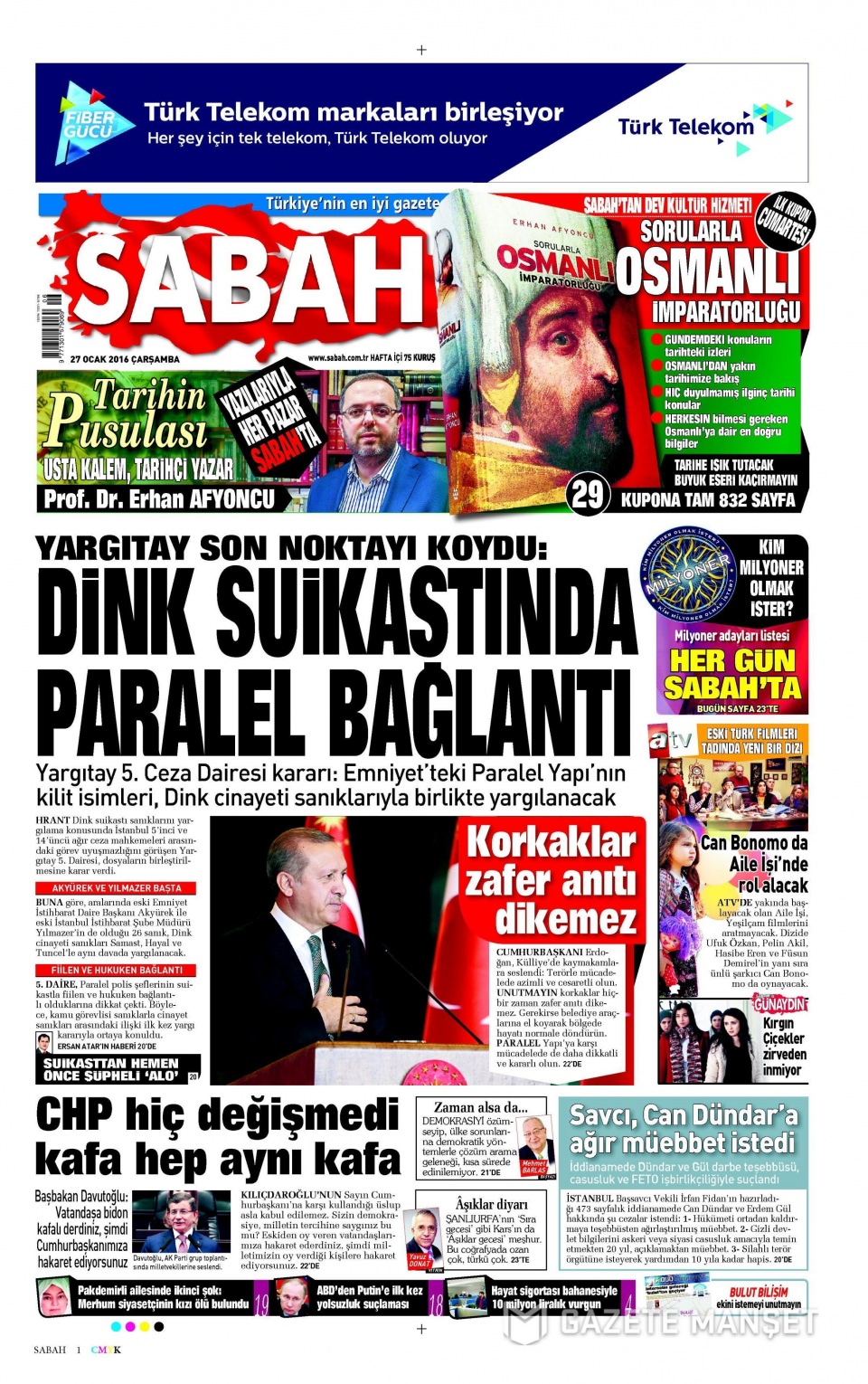 Gazeteler bugün ne yazdı? - 603