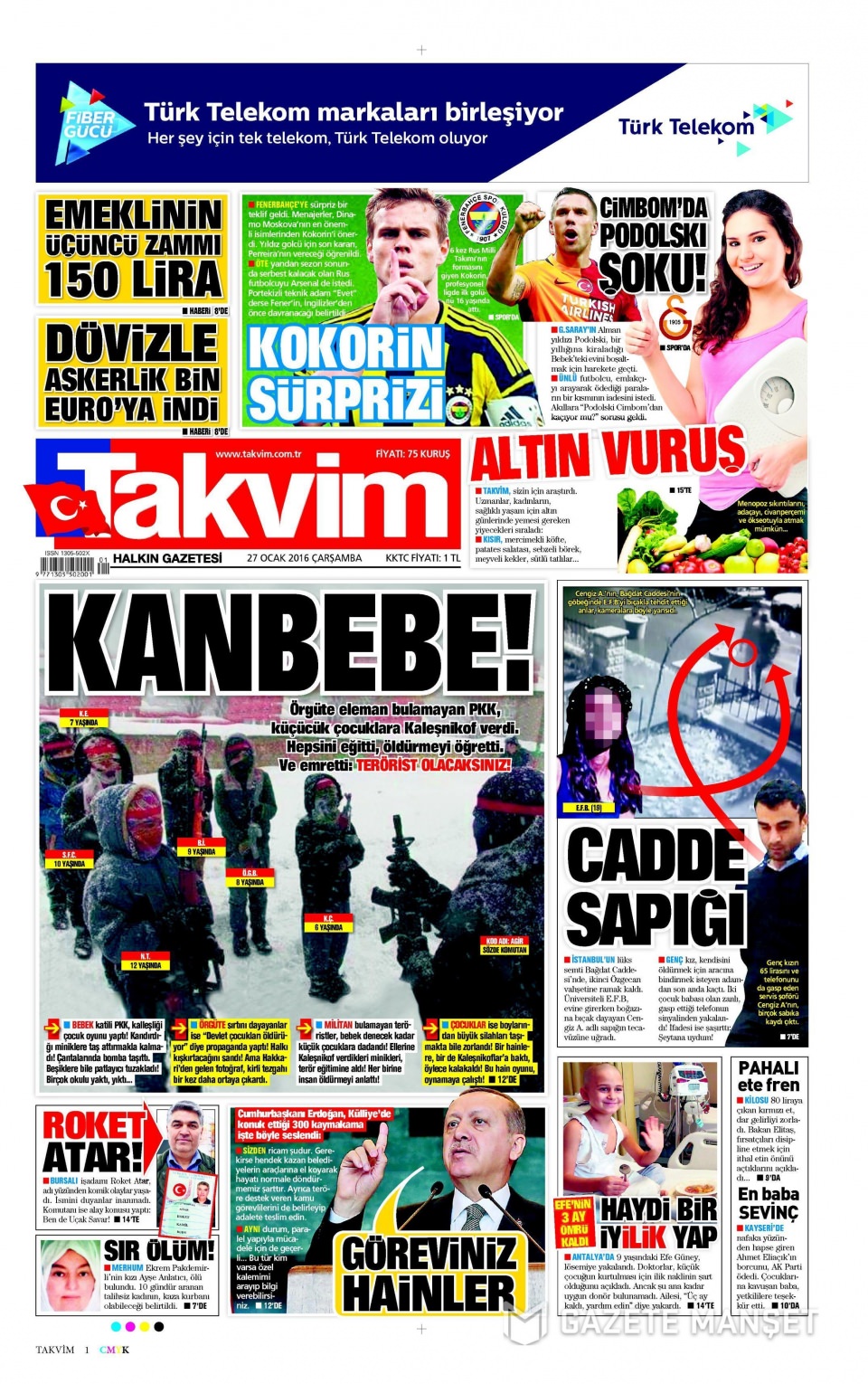 Gazeteler bugün ne yazdı? - 725